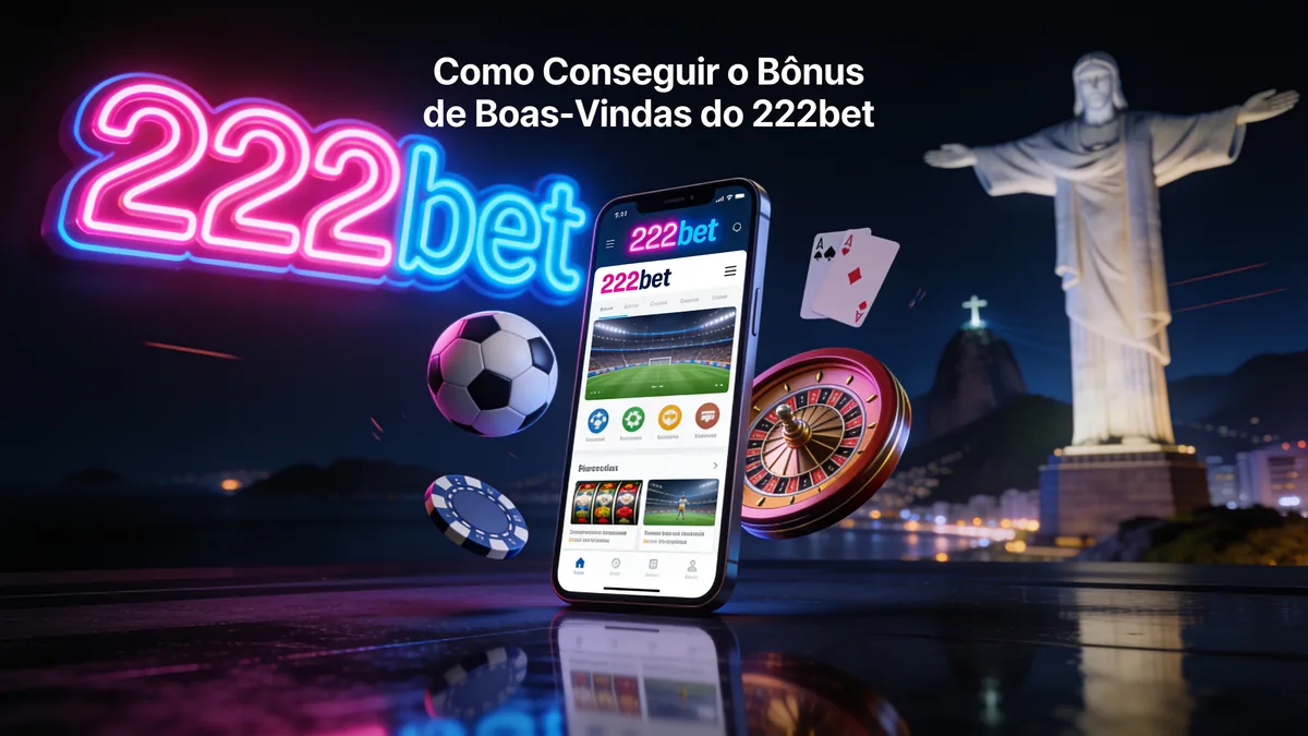 Como Conseguir o Bônus de Boas-Vindas do 222bet — 222bet no Brasil